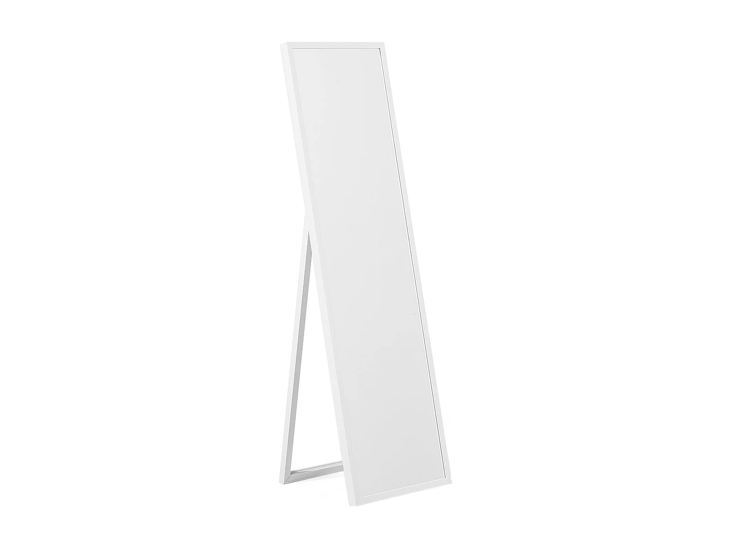 Miroir sur pied TORCY 140 cm Blanc
