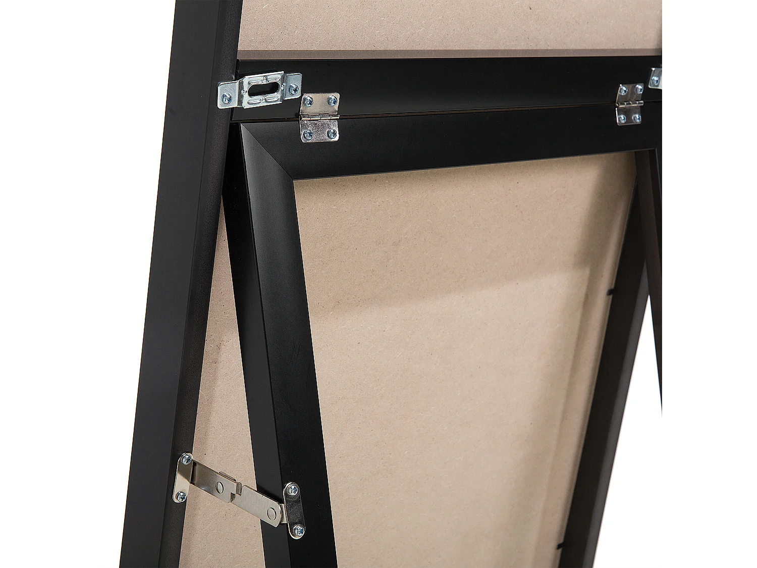 Miroir sur pied TORCY 140 cm Noir