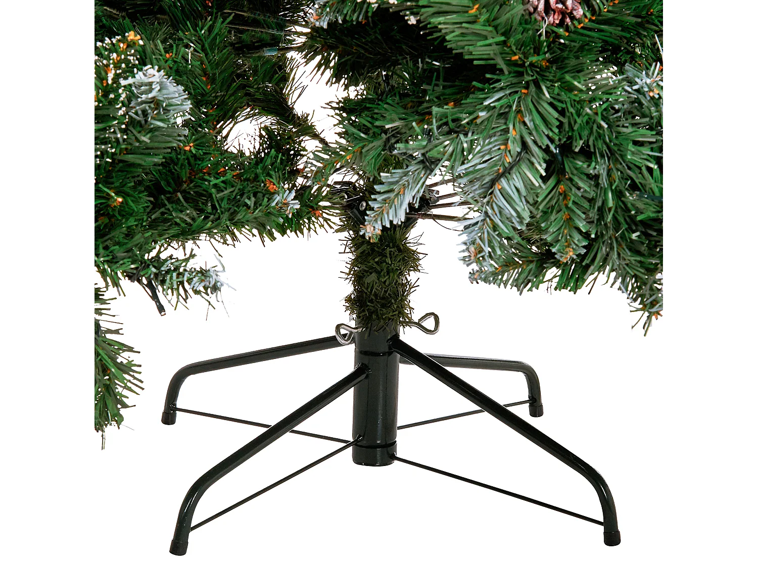 Sapin de Noël artificiel LED PALOMAR 210 cm Vert