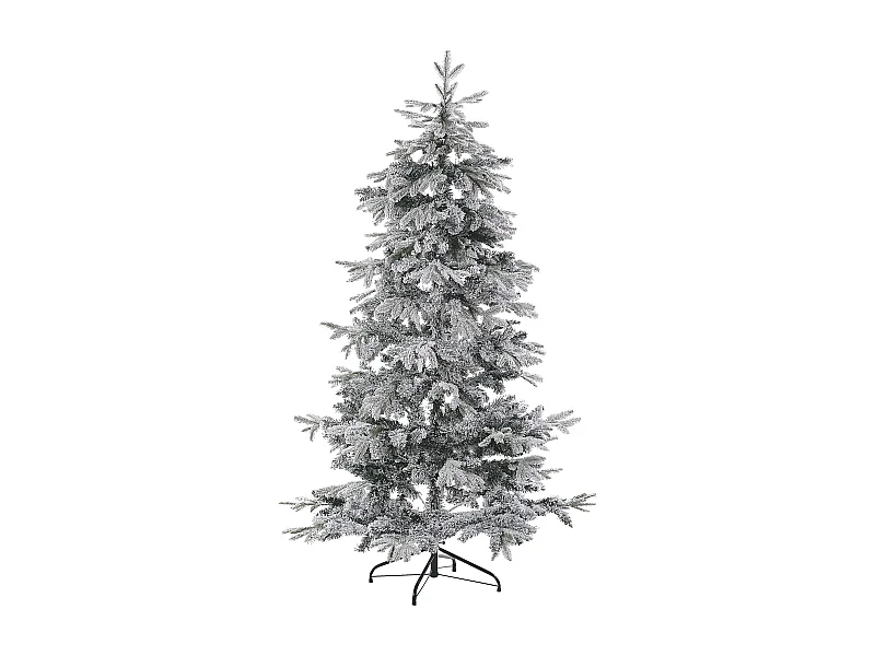 Albero di Natale innevato bianco 180 cm TOMICHI