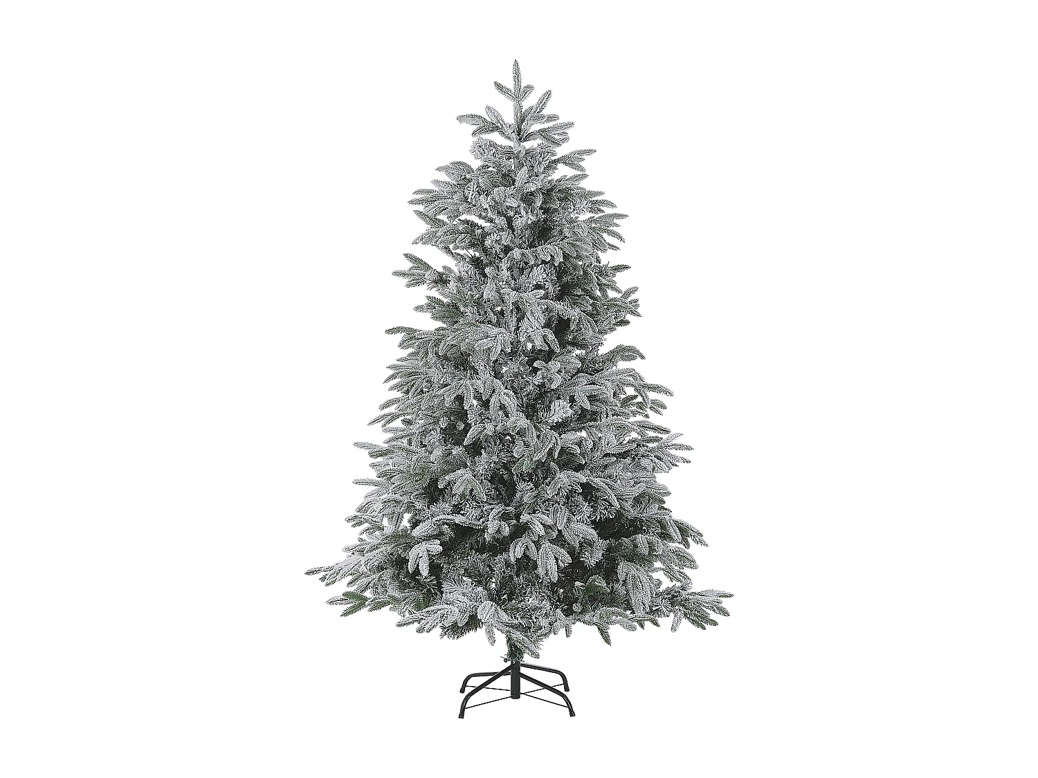 Sapin de Noël recouvert de neige artificielle 180 cm BASSIE