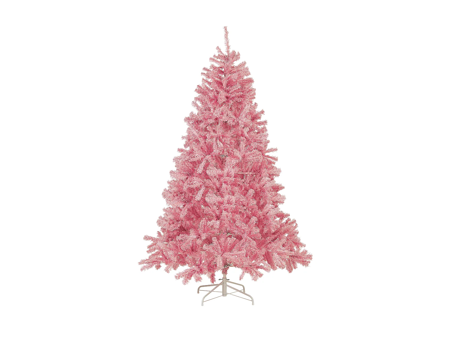 Künstlicher Weihnachtsbaum 210 cm rosa FARNHAM