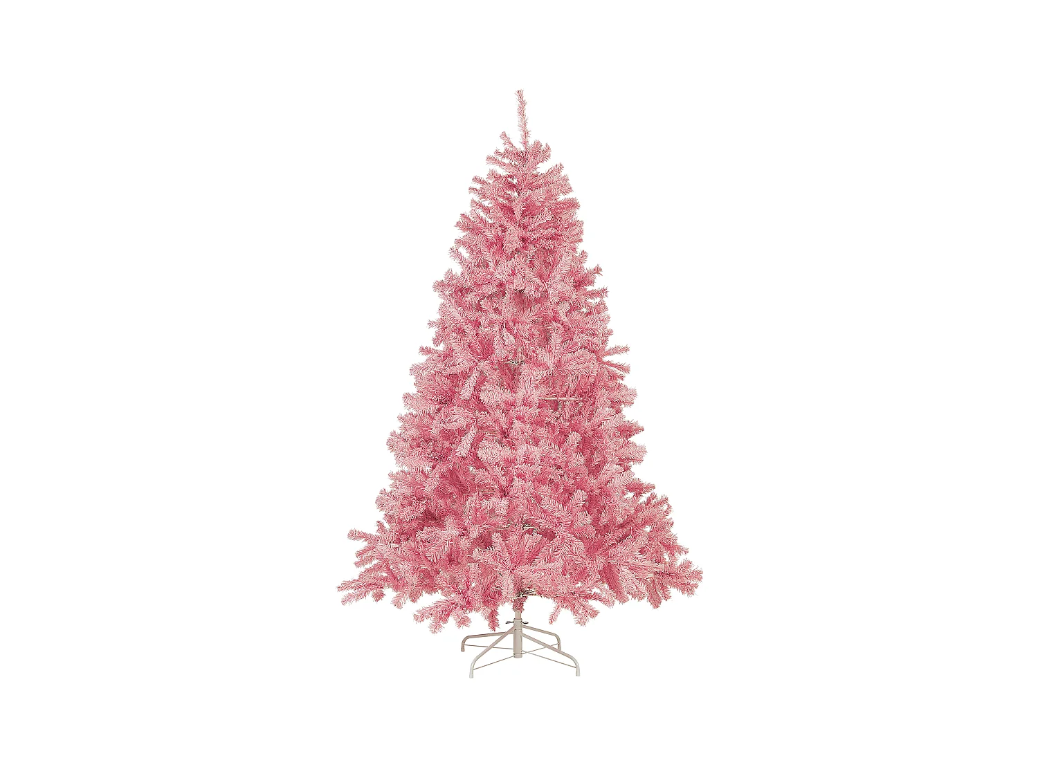 Künstlicher Weihnachtsbaum 210 cm rosa FARNHAM
