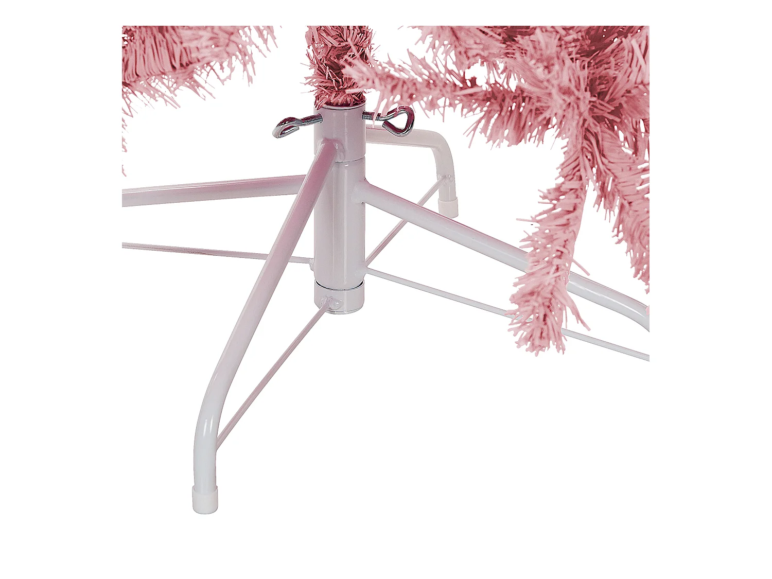 Sapin de Noël artificiel FARNHAM 210 cm Rose