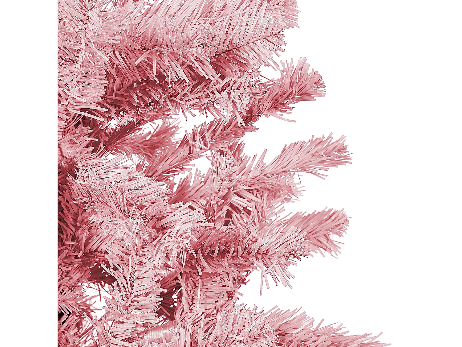 Sapin de Noël 210 cm rose FARNHAM