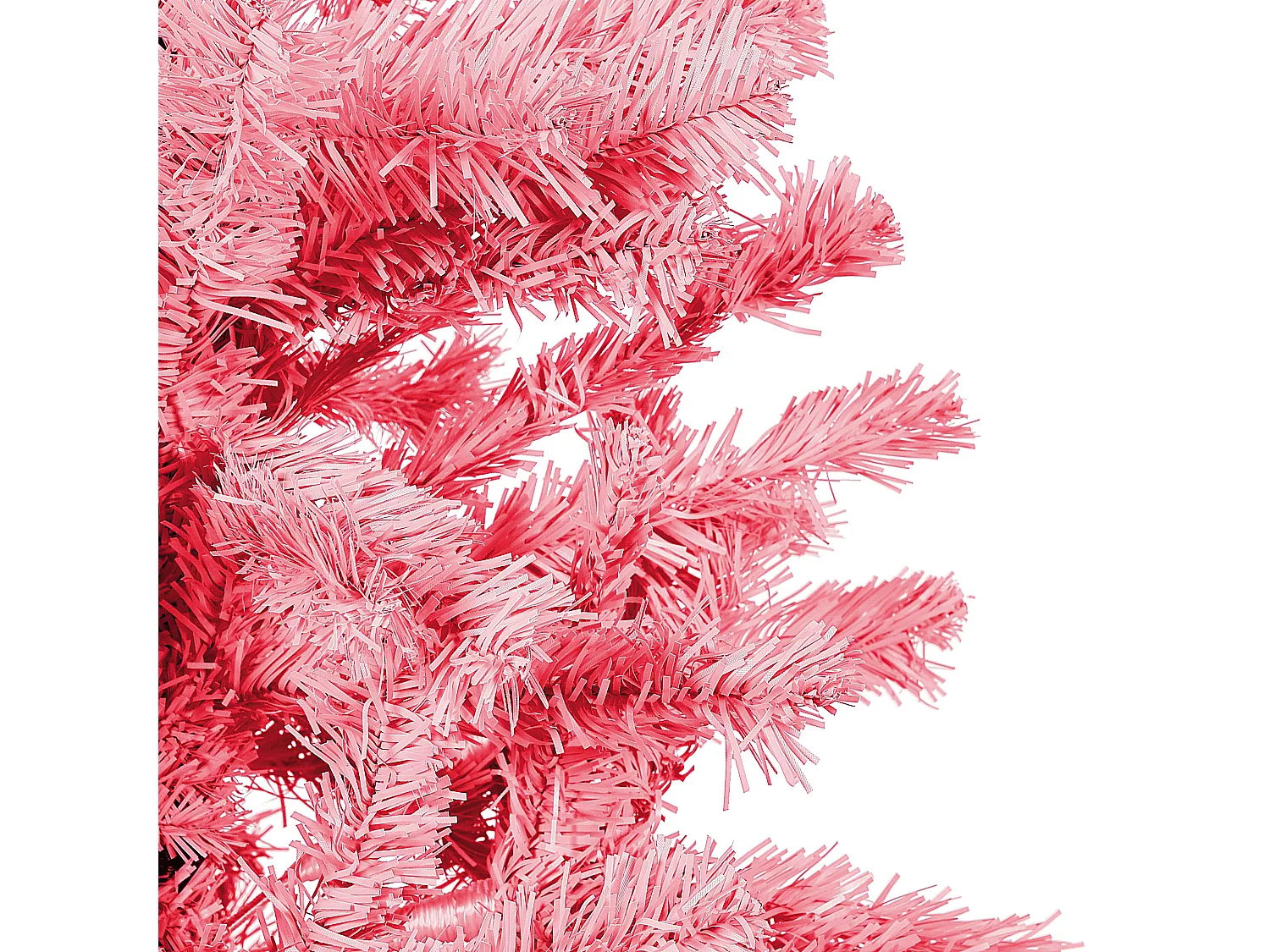 Sapin de Noël 210 cm rose FARNHAM