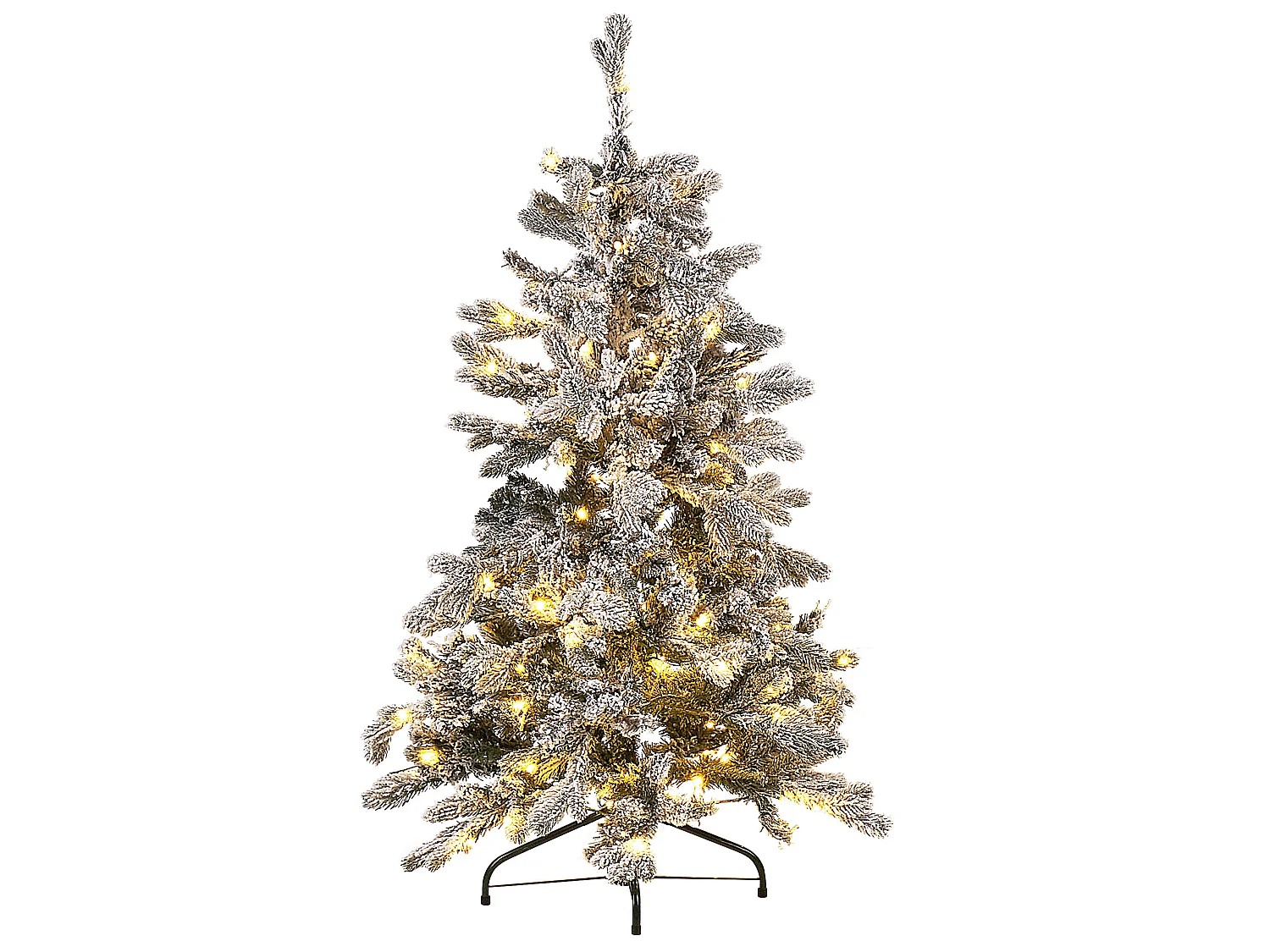 Albero di Natale innevato LED 120 cm TATLOW