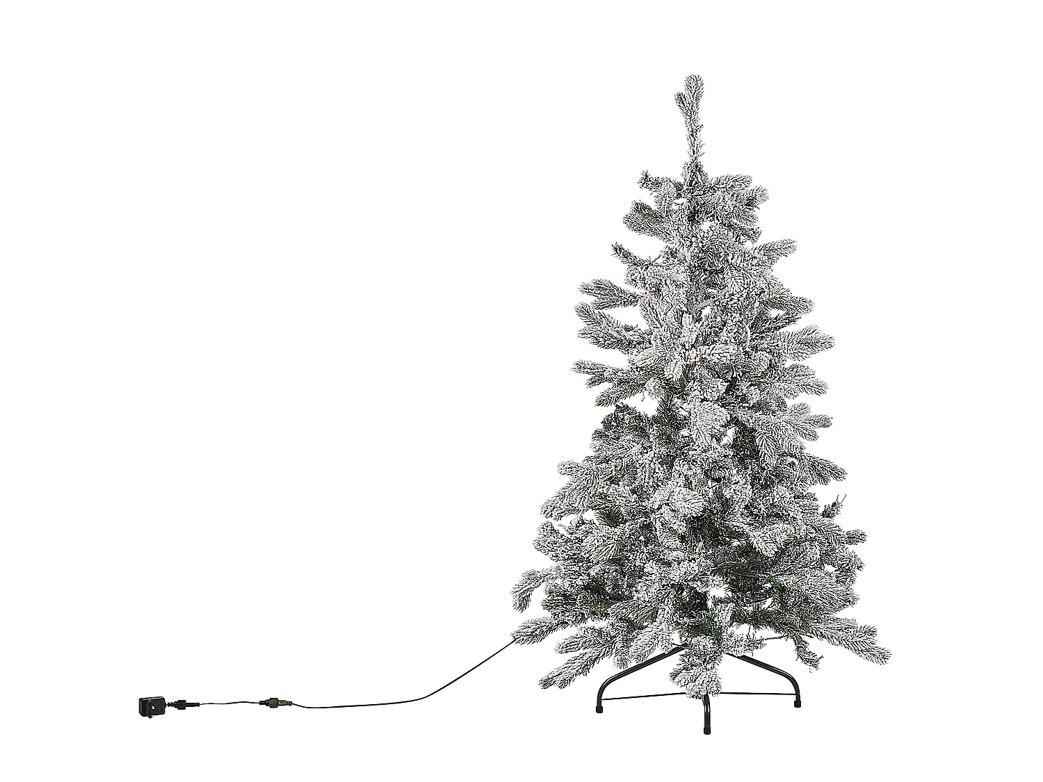Albero di Natale innevato LED 120 cm TATLOW