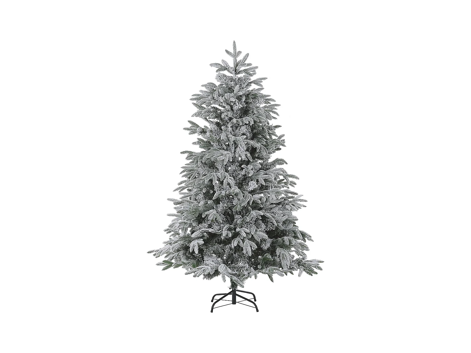 Albero di natale artificiale innevato bianco 210 cm BASSIE