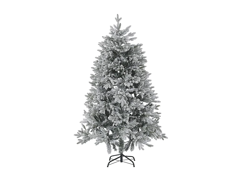 Ośnieżona sztuczna choinka 180 cm biała FORAKER