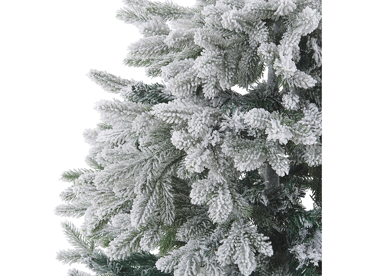 Sapin de Noël artificiel recouvert de neige 180 cm FORAKER