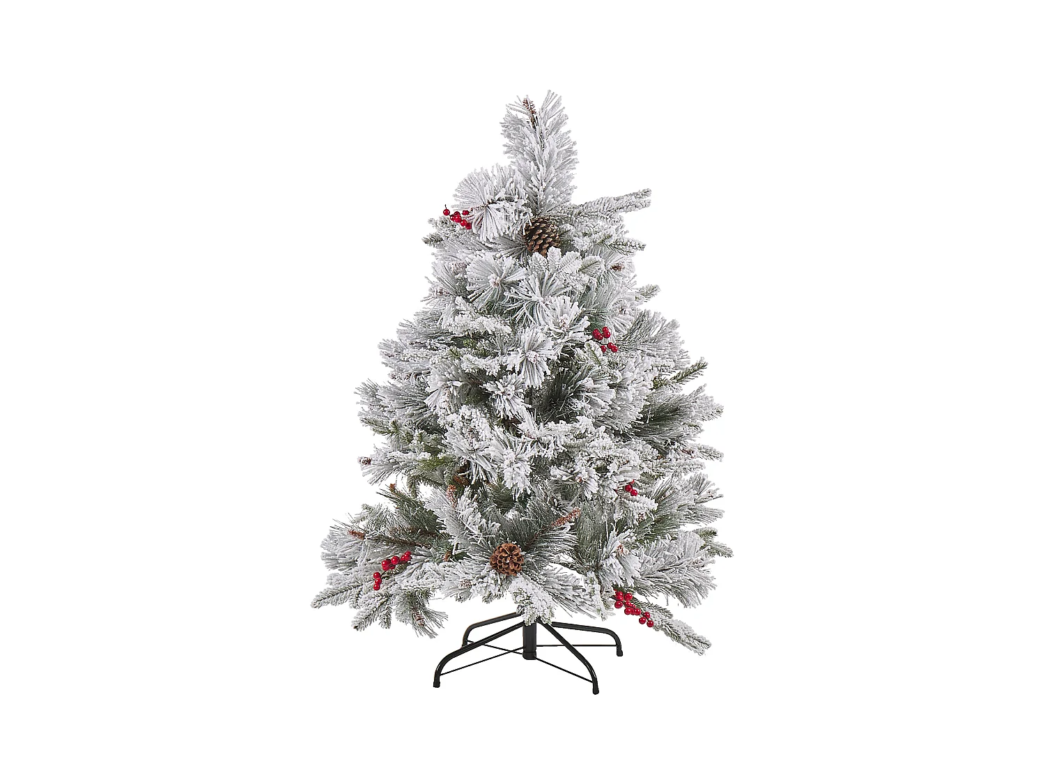 Albero di natale innevato 120 cm MASALA