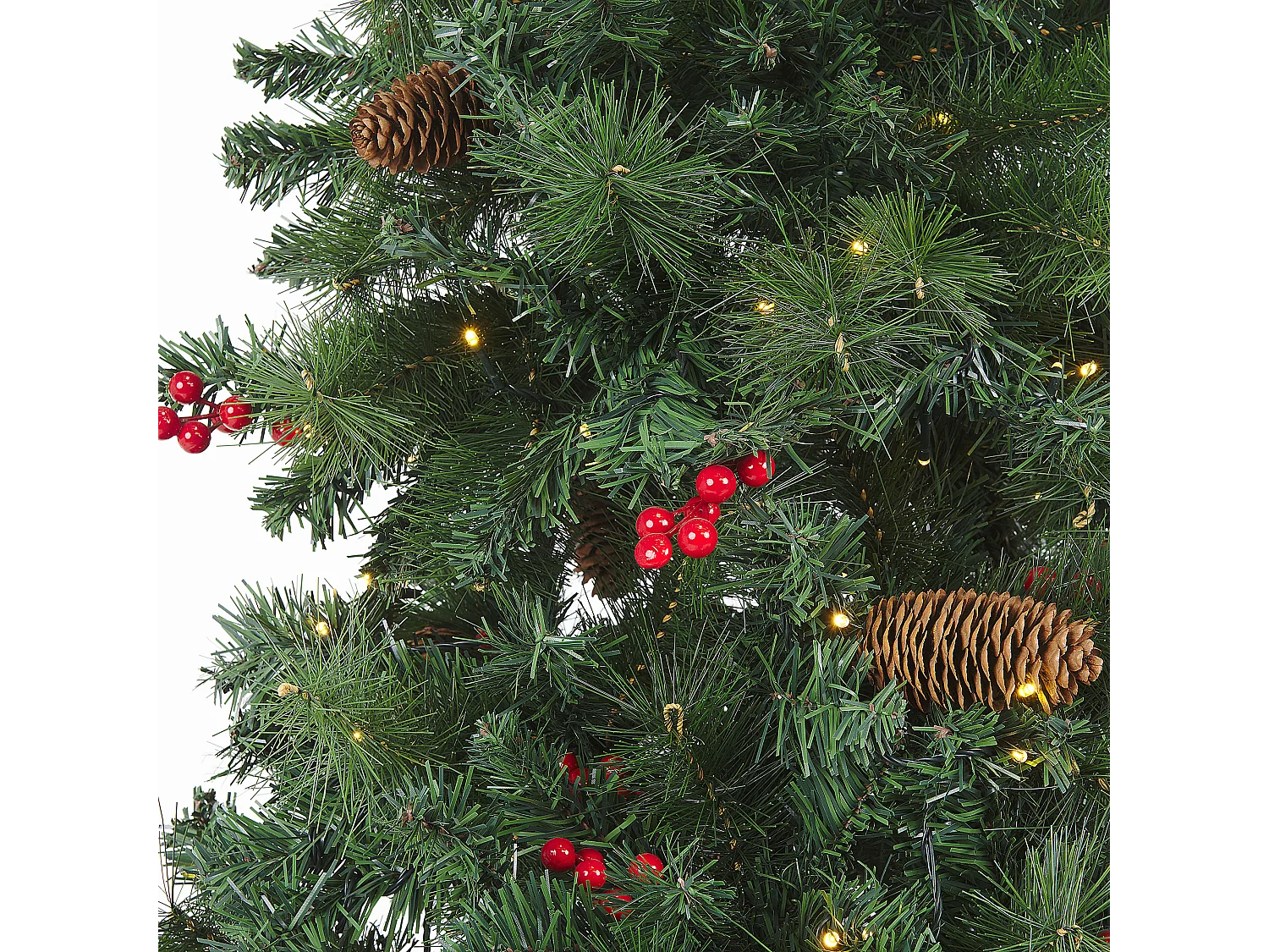 Kerstboom met verlichting 180 cm JACINTO