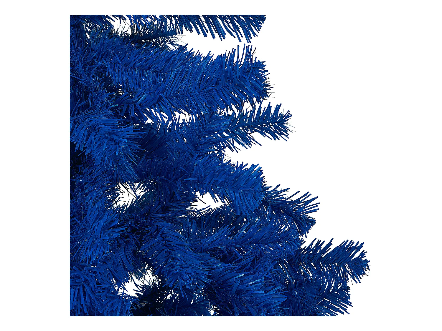 Sapin de Noël artificiel FARNHAM 210 cm Bleu