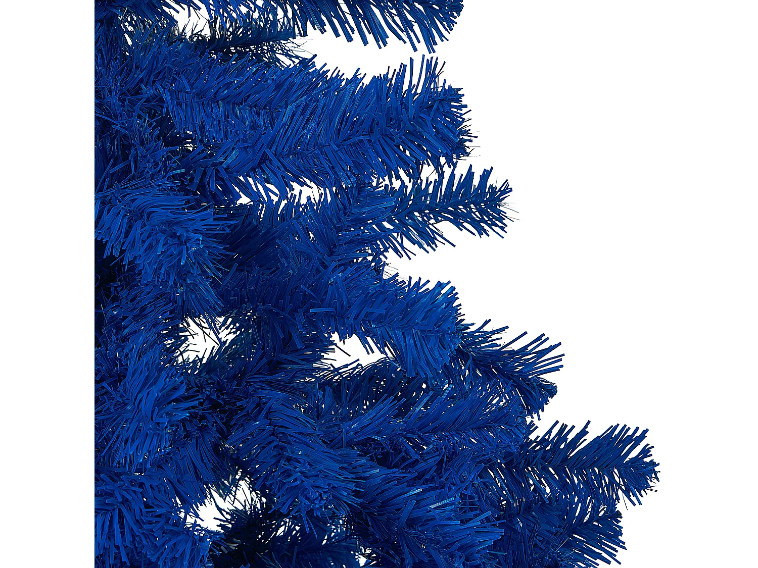 Sapin de Noël 210 cm bleu FARNHAM