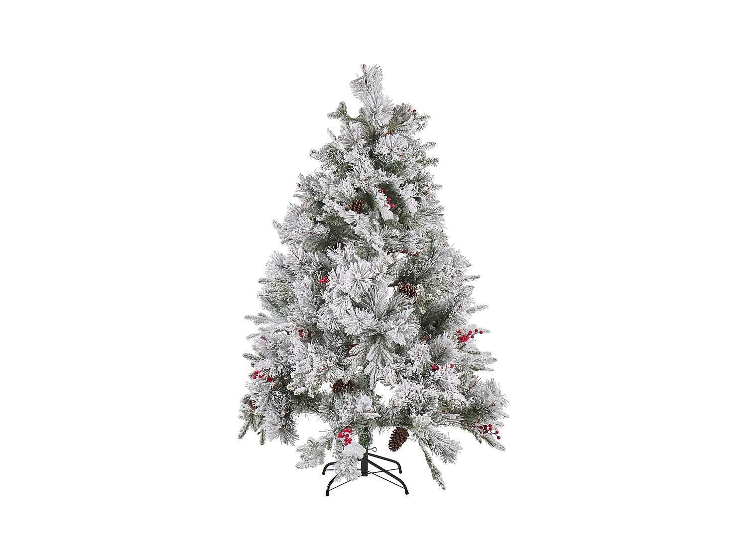 Albero di natale innevato 180 cm MASALA