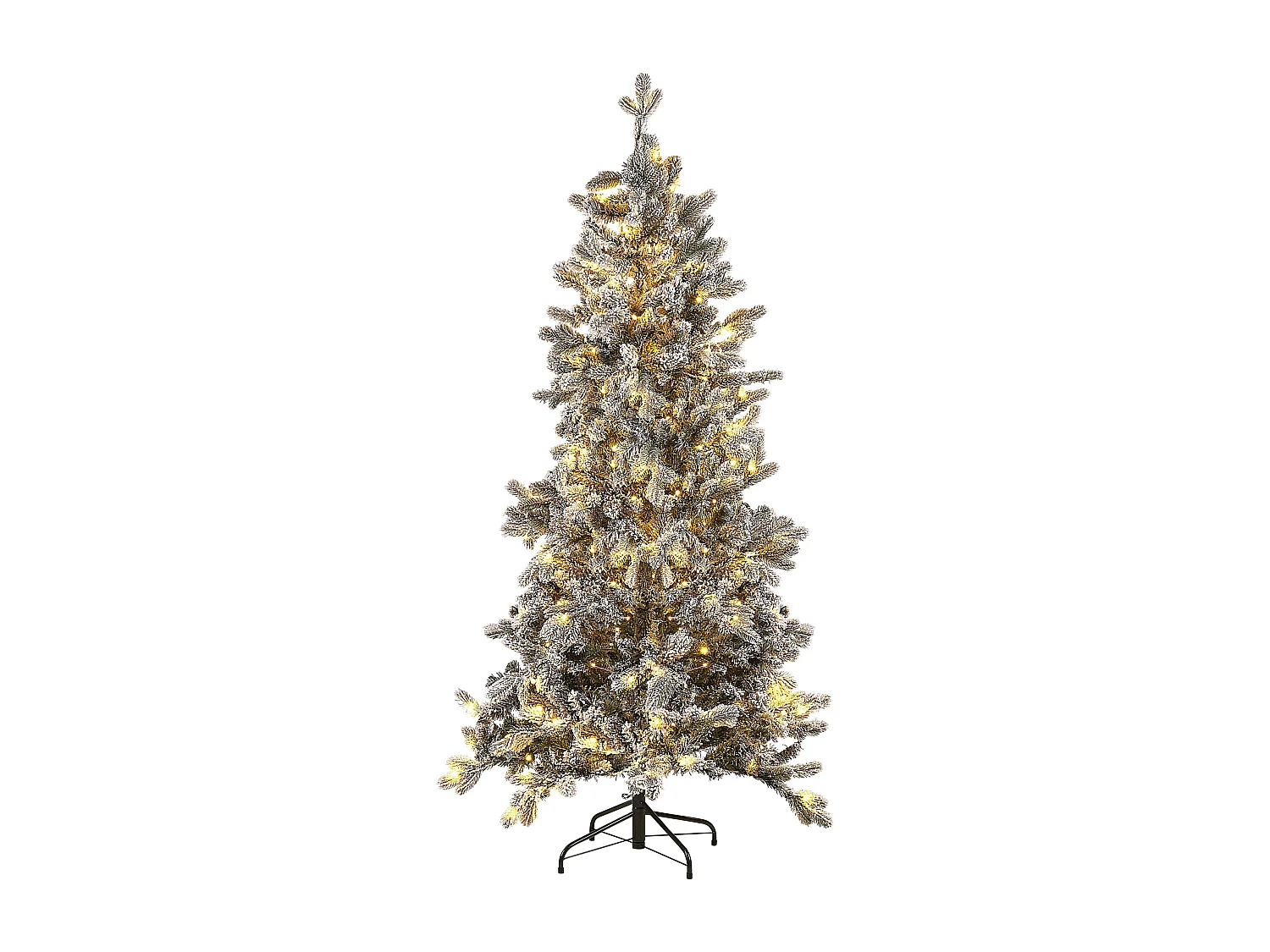 Albero di Natale innevato LED 180 cm TATLOW