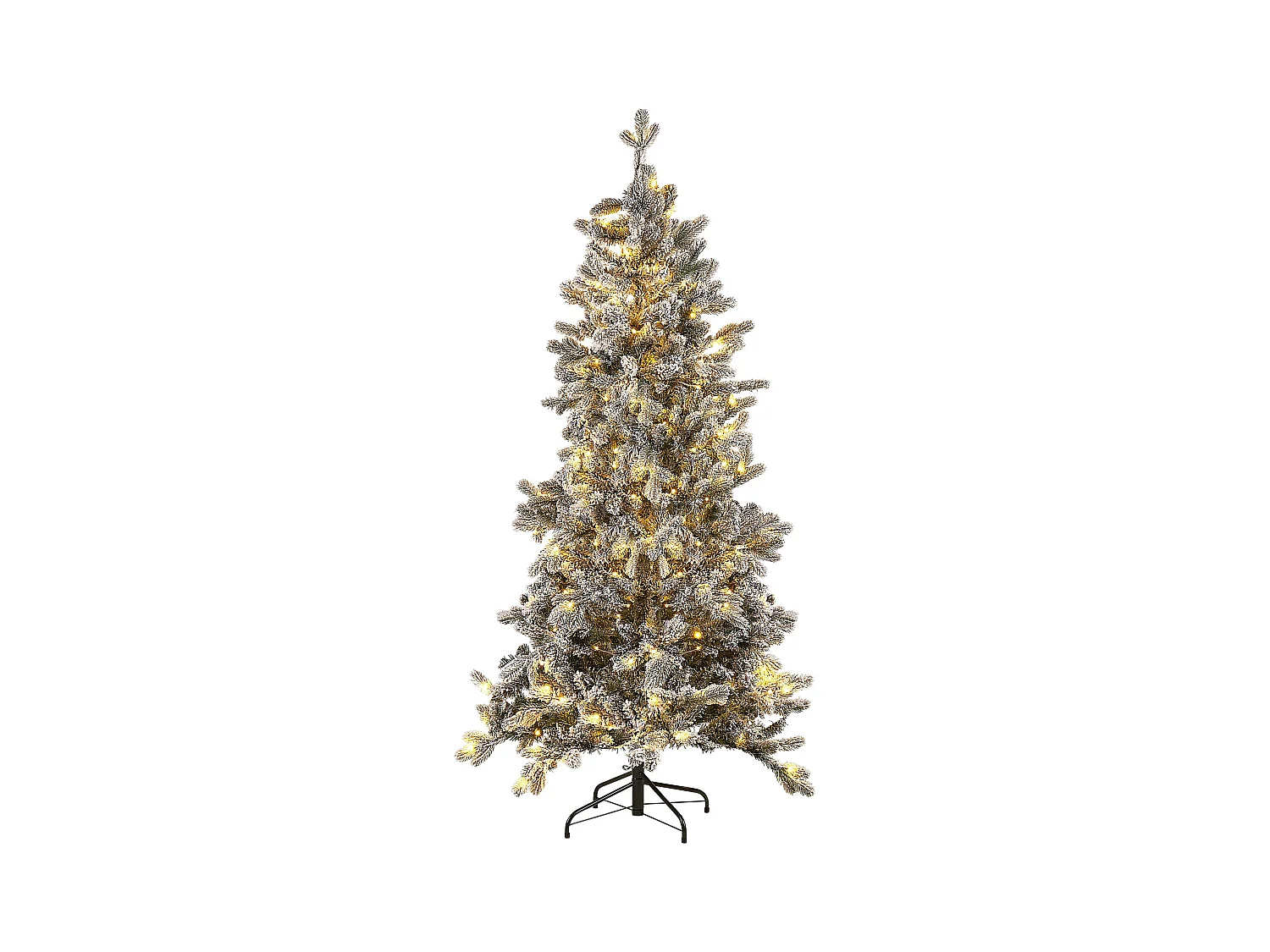 Albero di Natale innevato LED 180 cm TATLOW