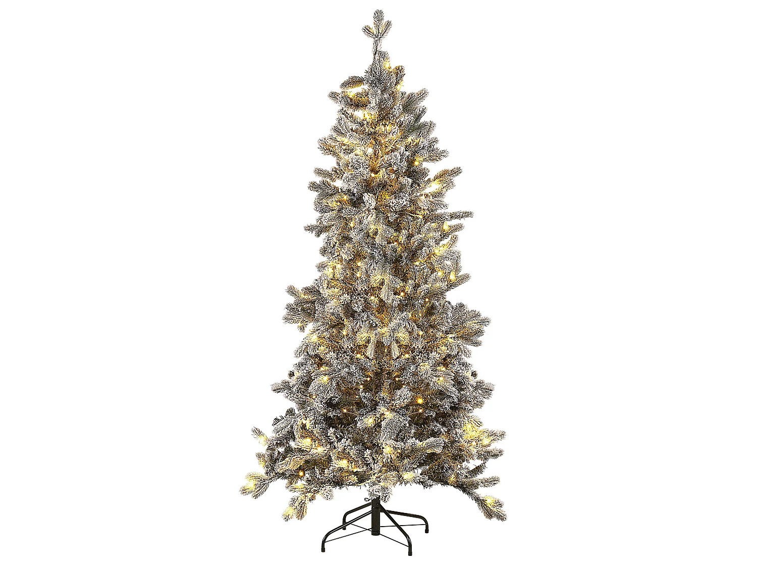 Albero di Natale innevato LED 180 cm TATLOW