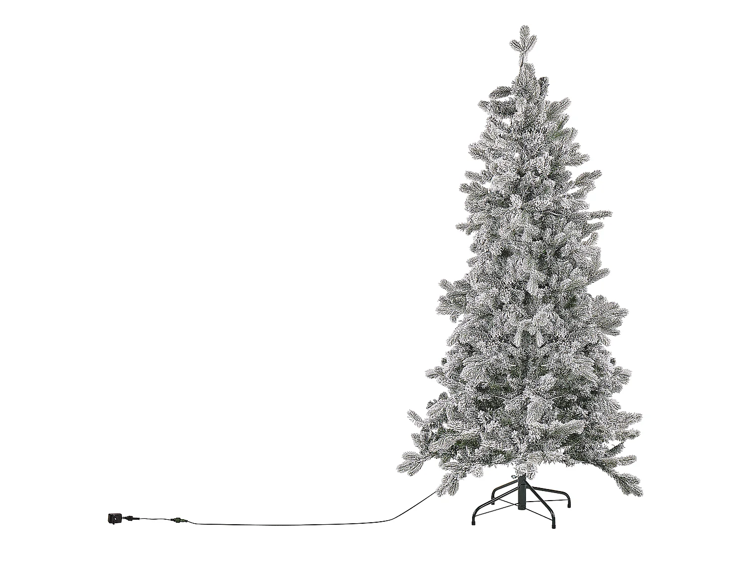 Albero di Natale innevato LED 180 cm TATLOW