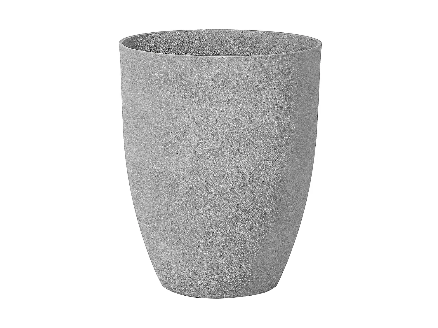Cache-pot CROTON Pierre 43 cm Gris clair