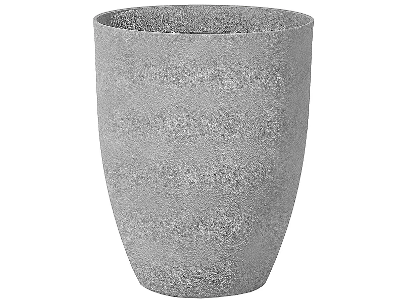 Vaso per piante CROTON Pietra 43 cm Grigio chiaro