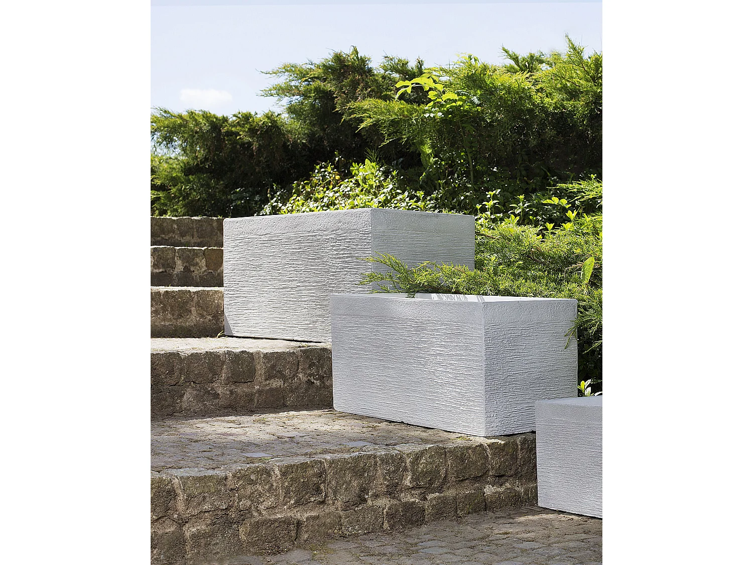 Cache-pot MYRA 80 cm Blanc