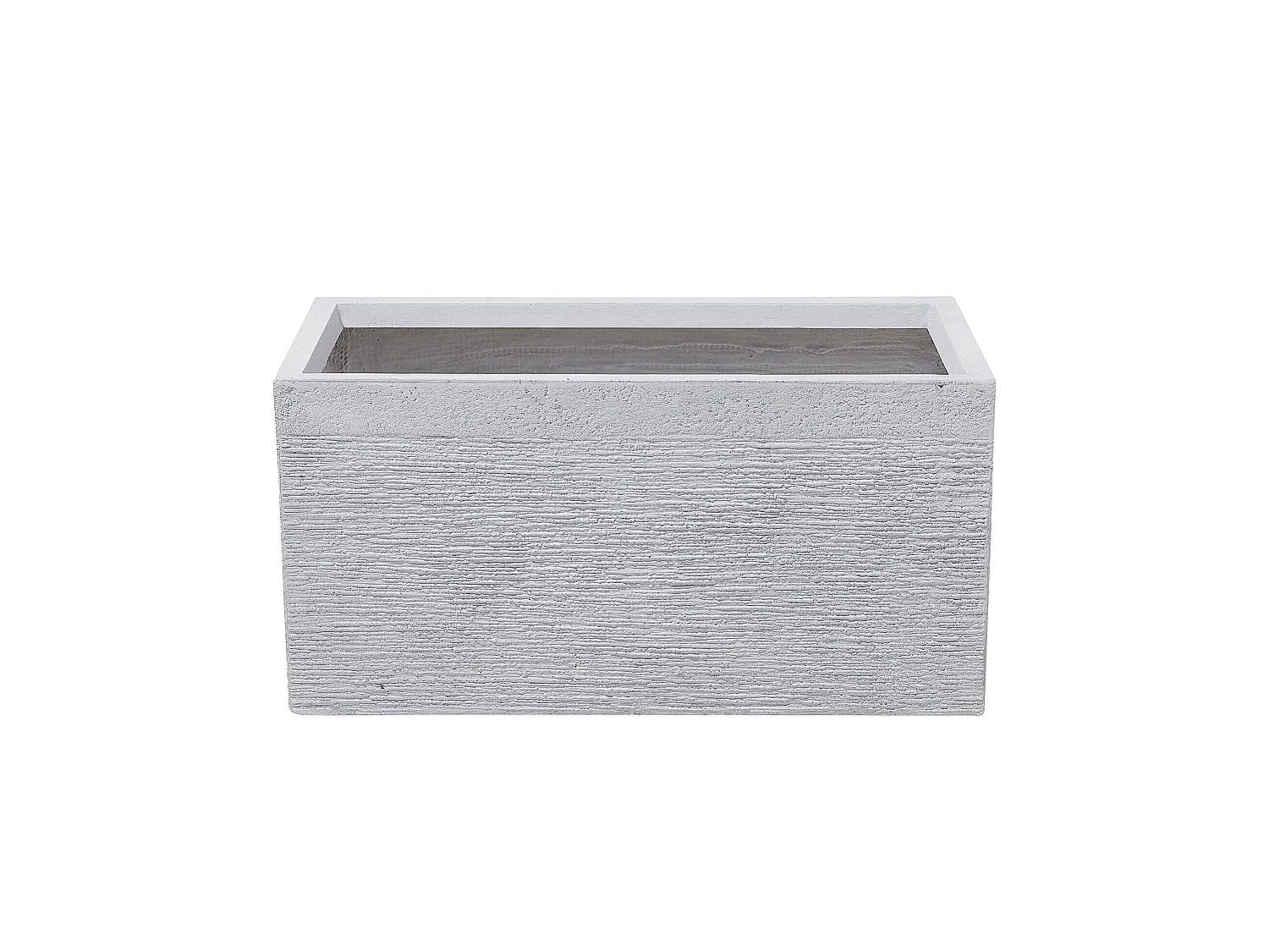 Cache-pot MYRA Céramique 60 cm Blanc