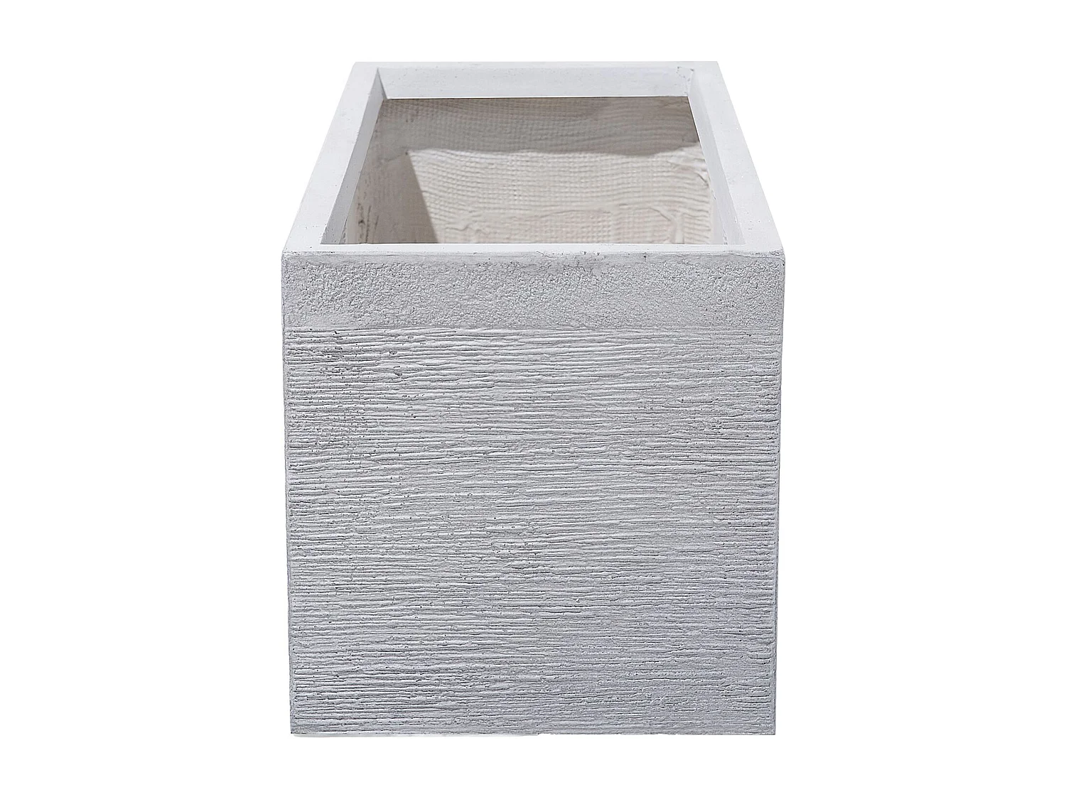 Cache-pot MYRA Céramique 60 cm Blanc