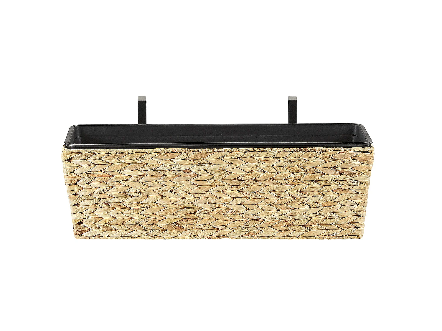 Vaso per piante KAWALA Rattan sintetico 60 cm Beige sabbia