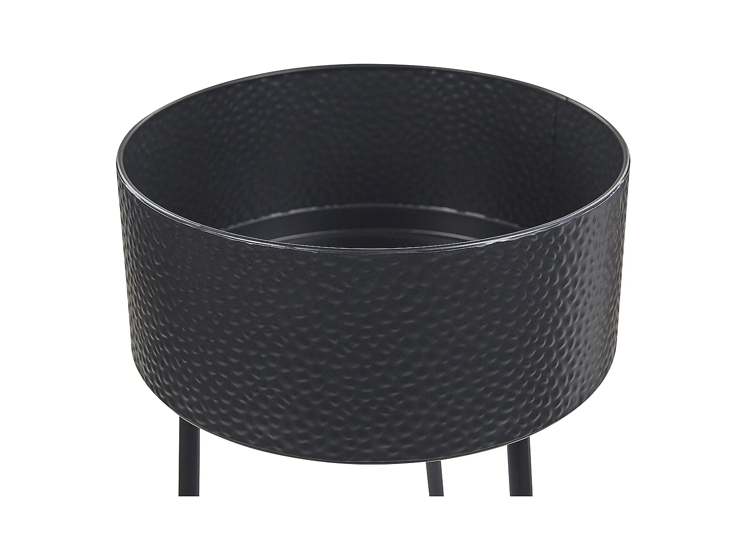 Plantenstandaard LEIKA Metaal 33 cm Zwart