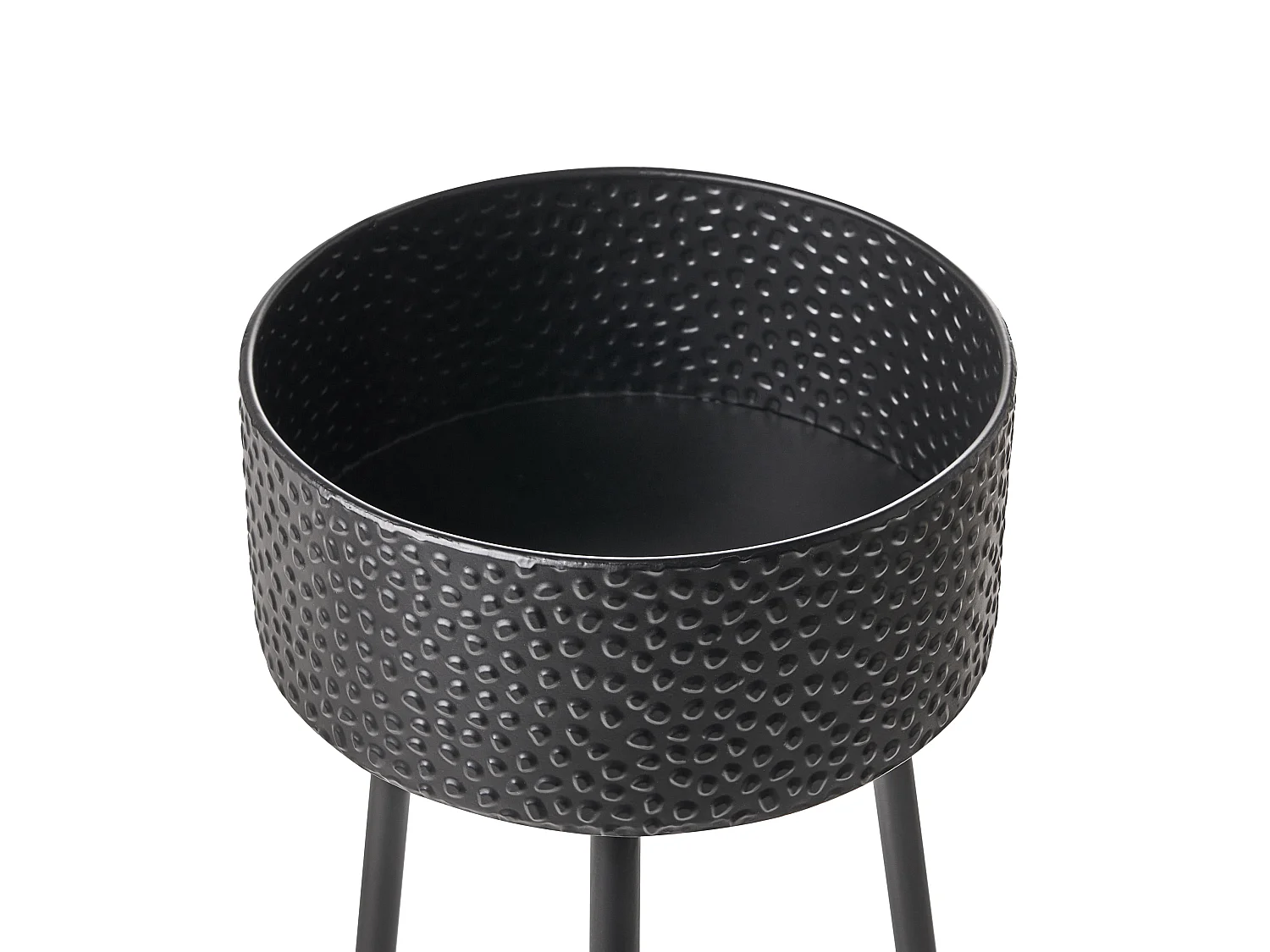 Suporte para vasos LEIKA Metal 33 cm Preto