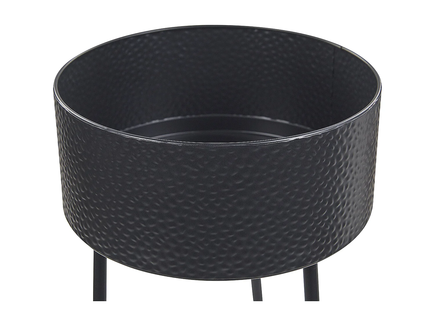 Suporte para vasos LEIKA Metal 33 cm Preto