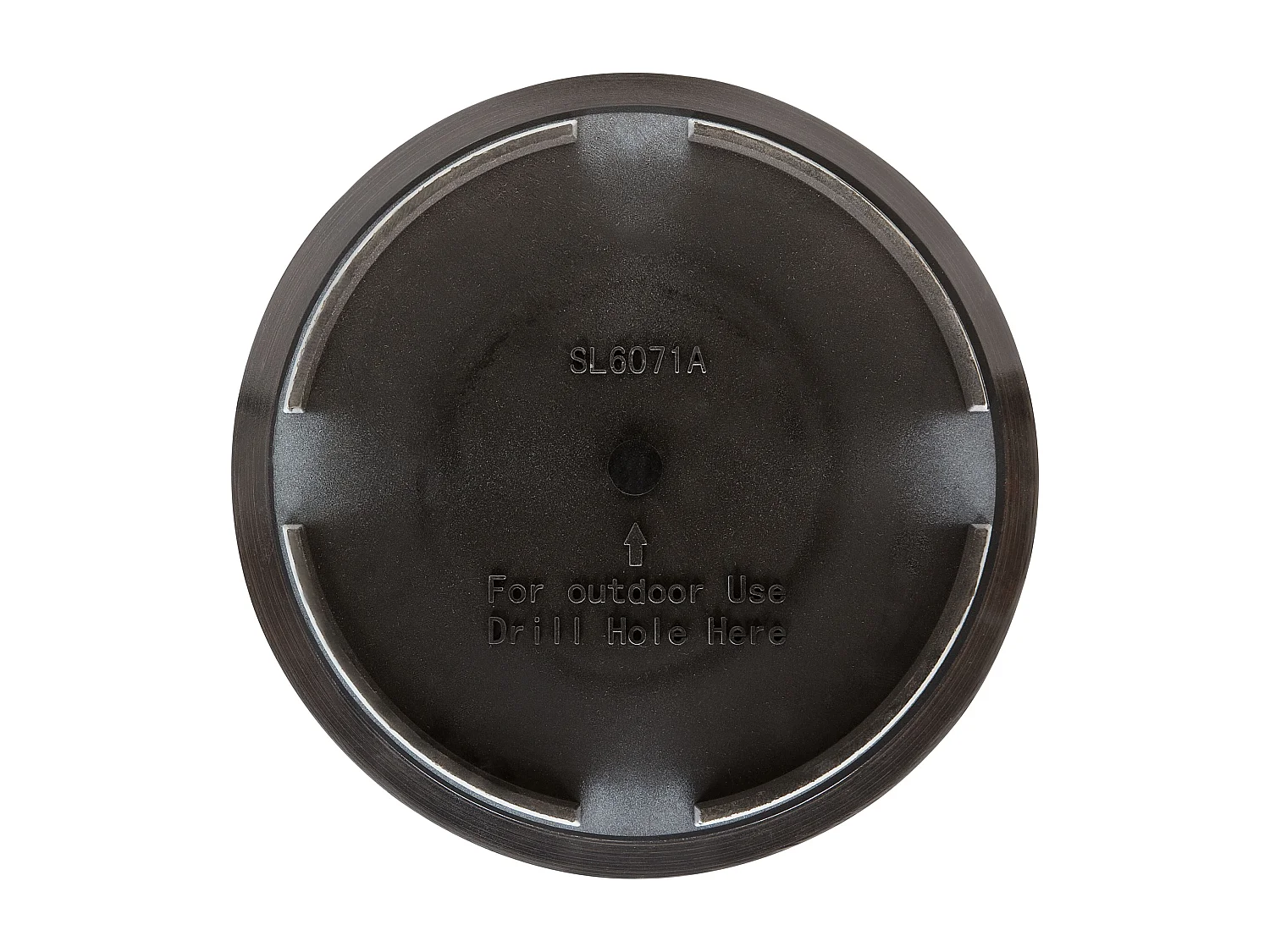 Cache-pot VAGIA Pierre 43 cm Gris