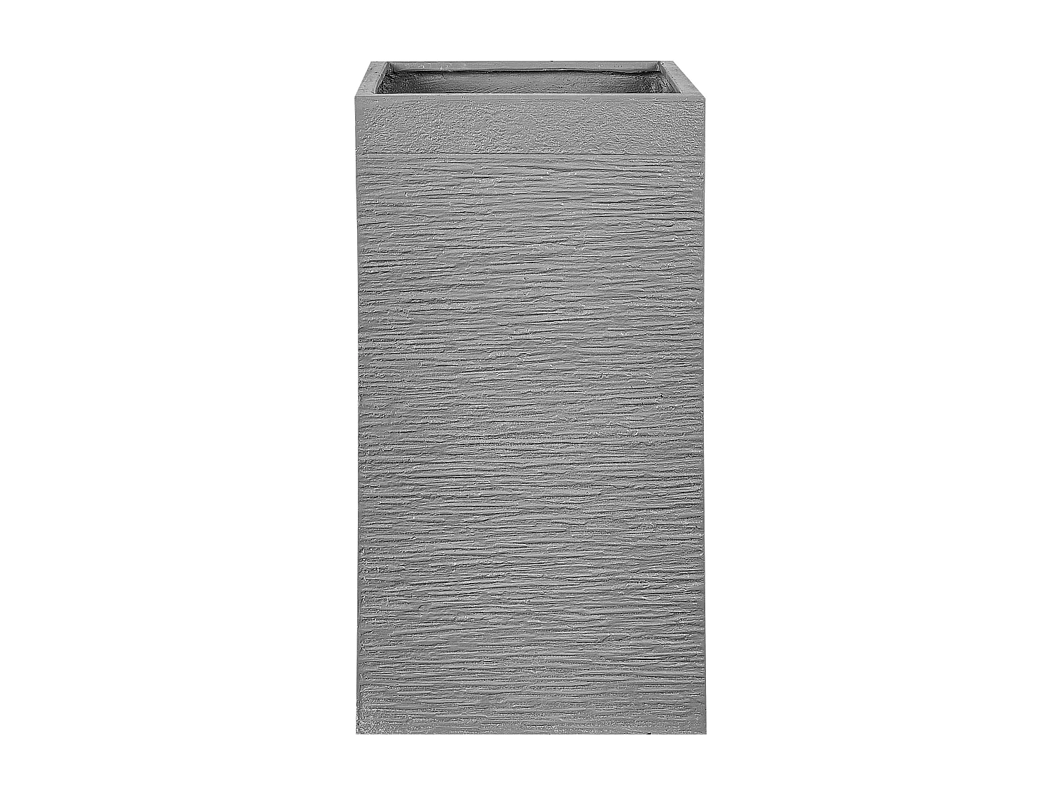 Pot de fleurs gris 40 x 40 x 77 cm DION