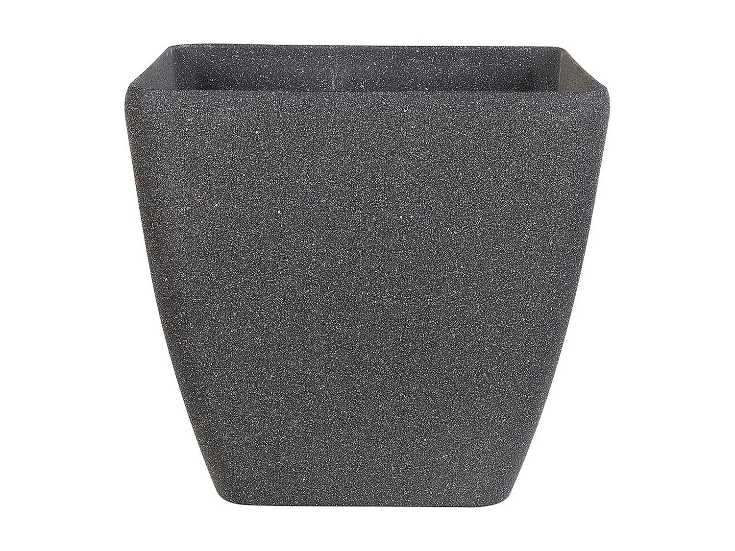 Cache-pot ZELI Pierre 34 cm Gris foncé