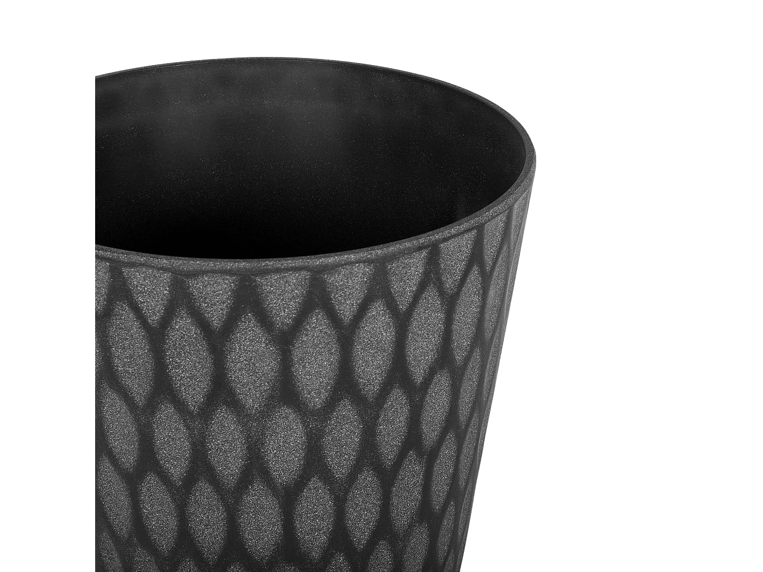 Cache-pot LAVRIO 36 cm Gris foncé