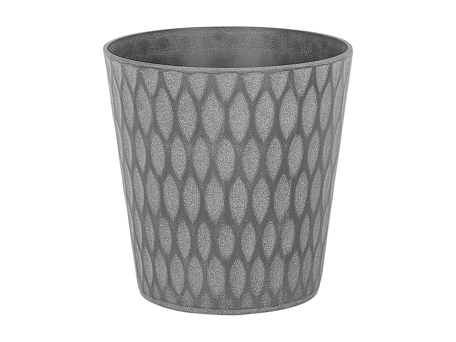 Cache-pot LAVRIO Pierre 36 cm Gris foncé