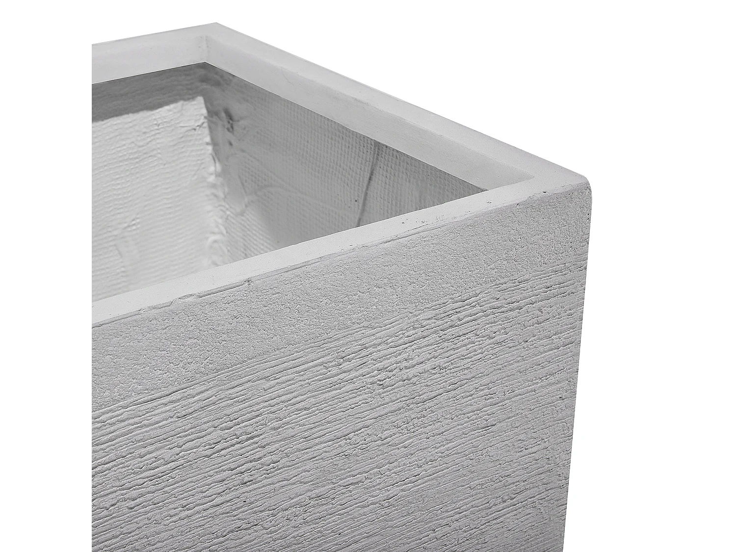 Cache-pot PAROS 30 cm Gris clair