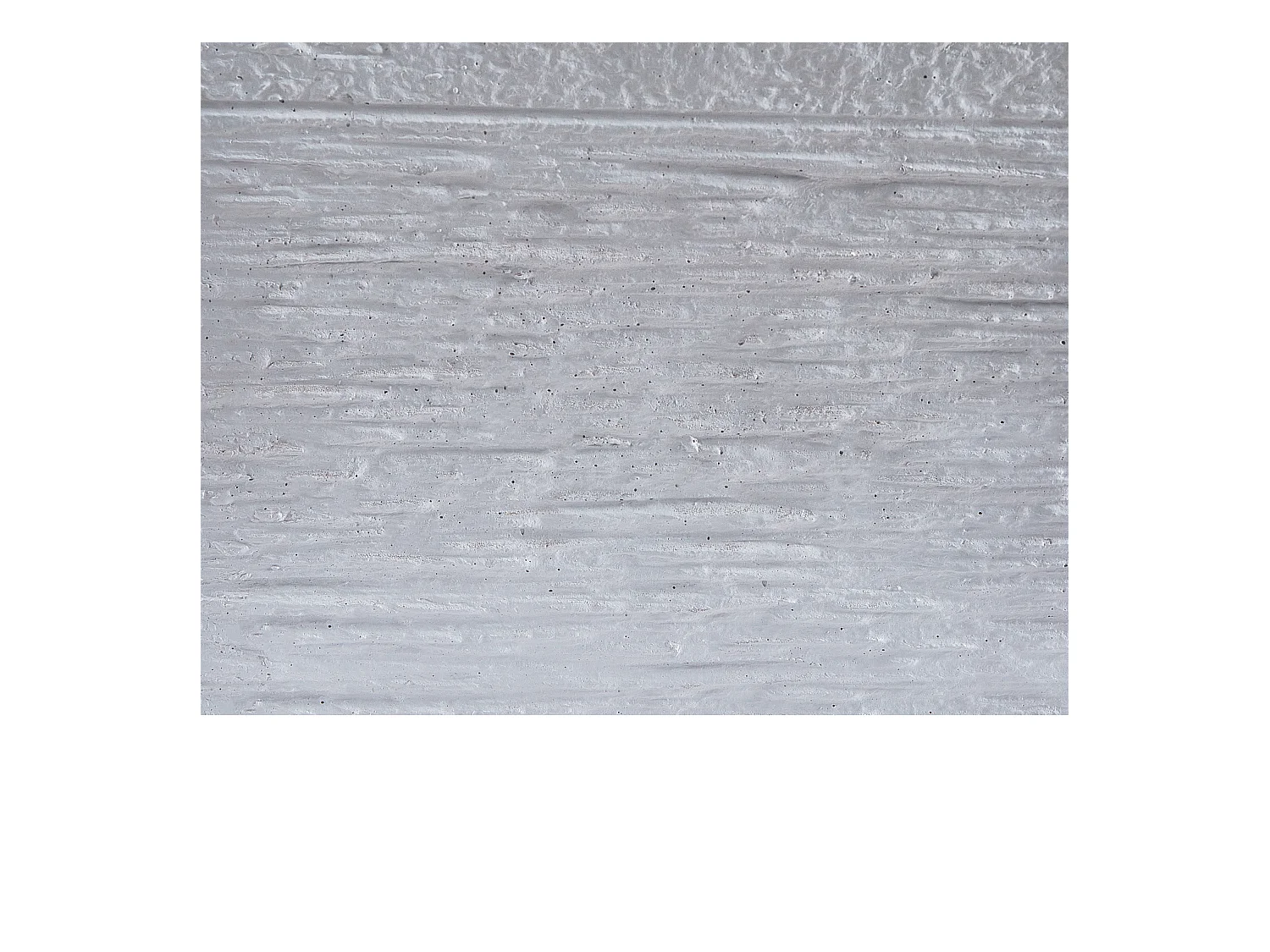 Praktischer Blumentopf 30 x 30 x 28 cm Steingemisch weiß Paros