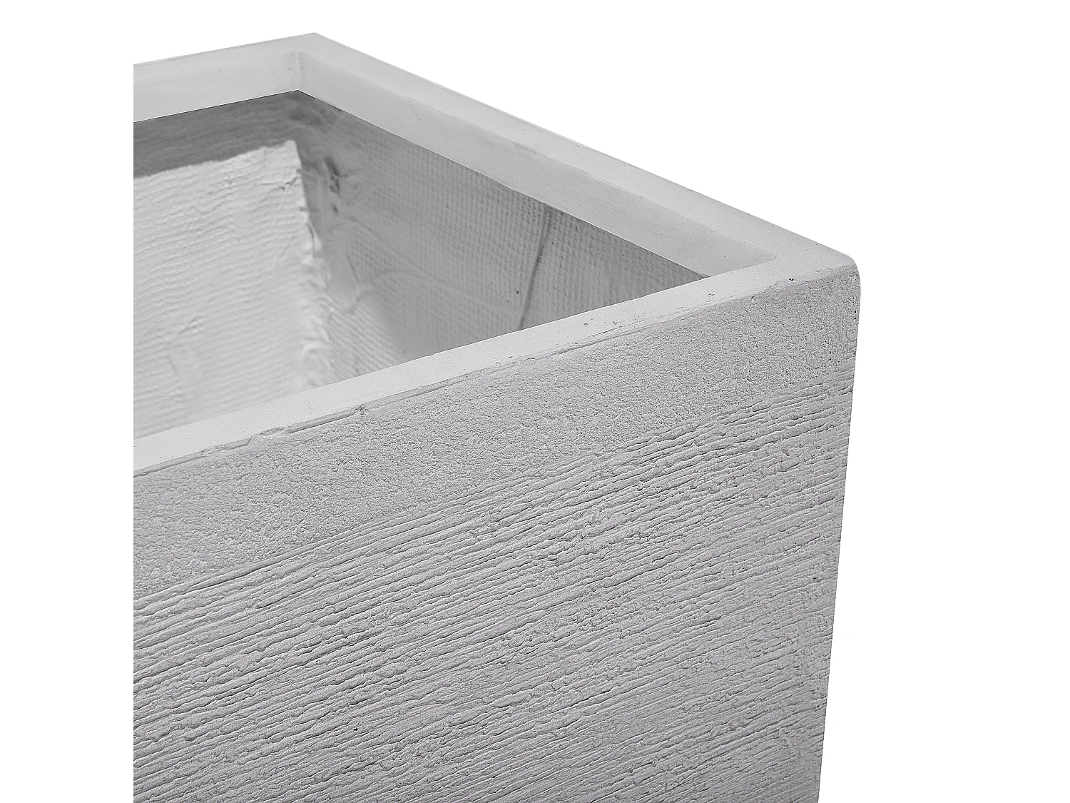 Cache-pot PAROS 30 cm Gris clair