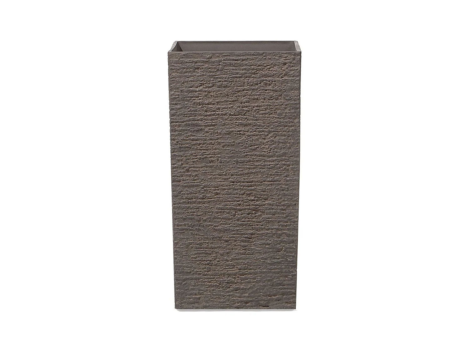 Cache-pot GAZA 35 cm Marron foncé