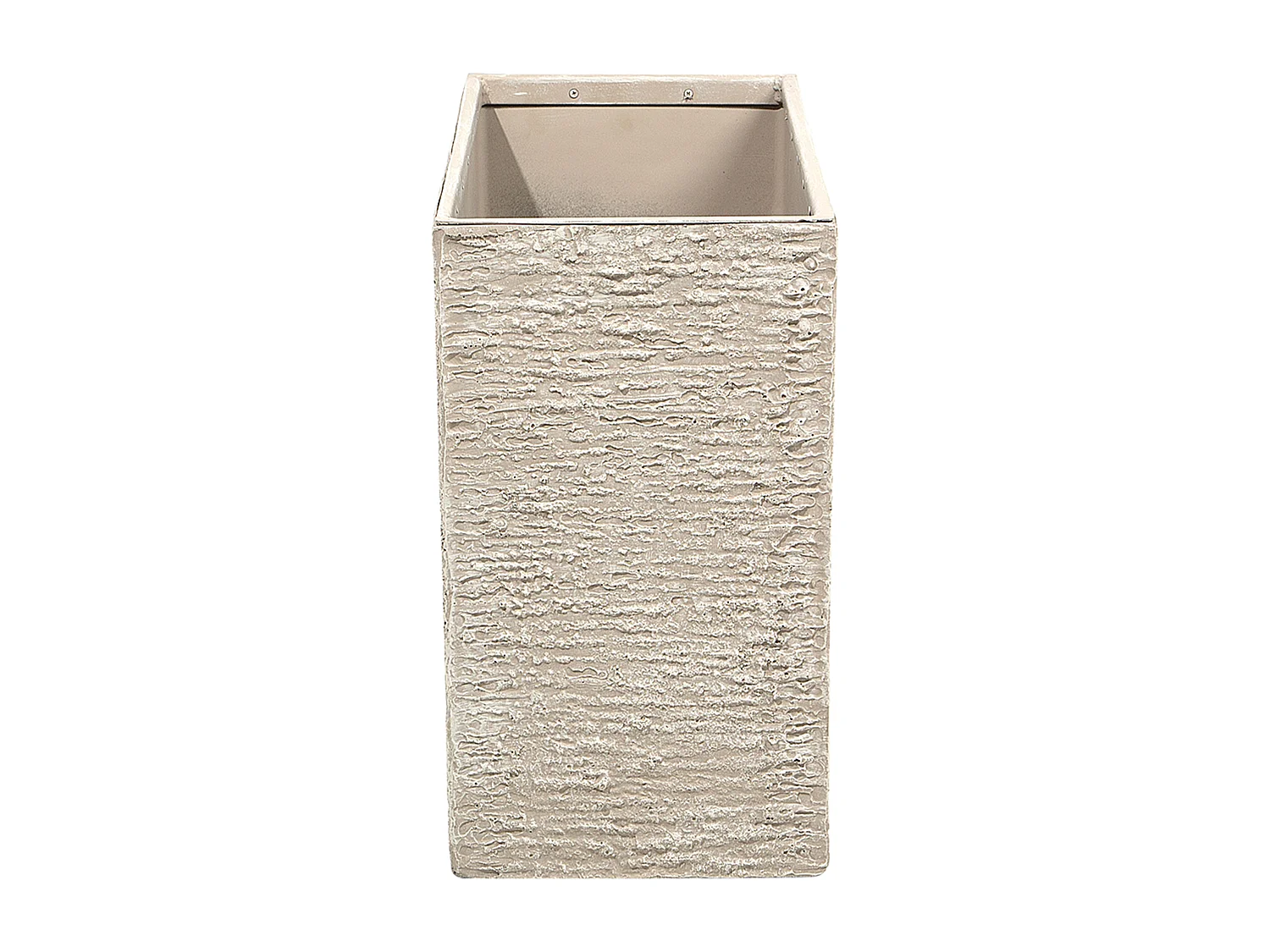 Bloempot EDESSA Steen 70 cm Lichtbeige