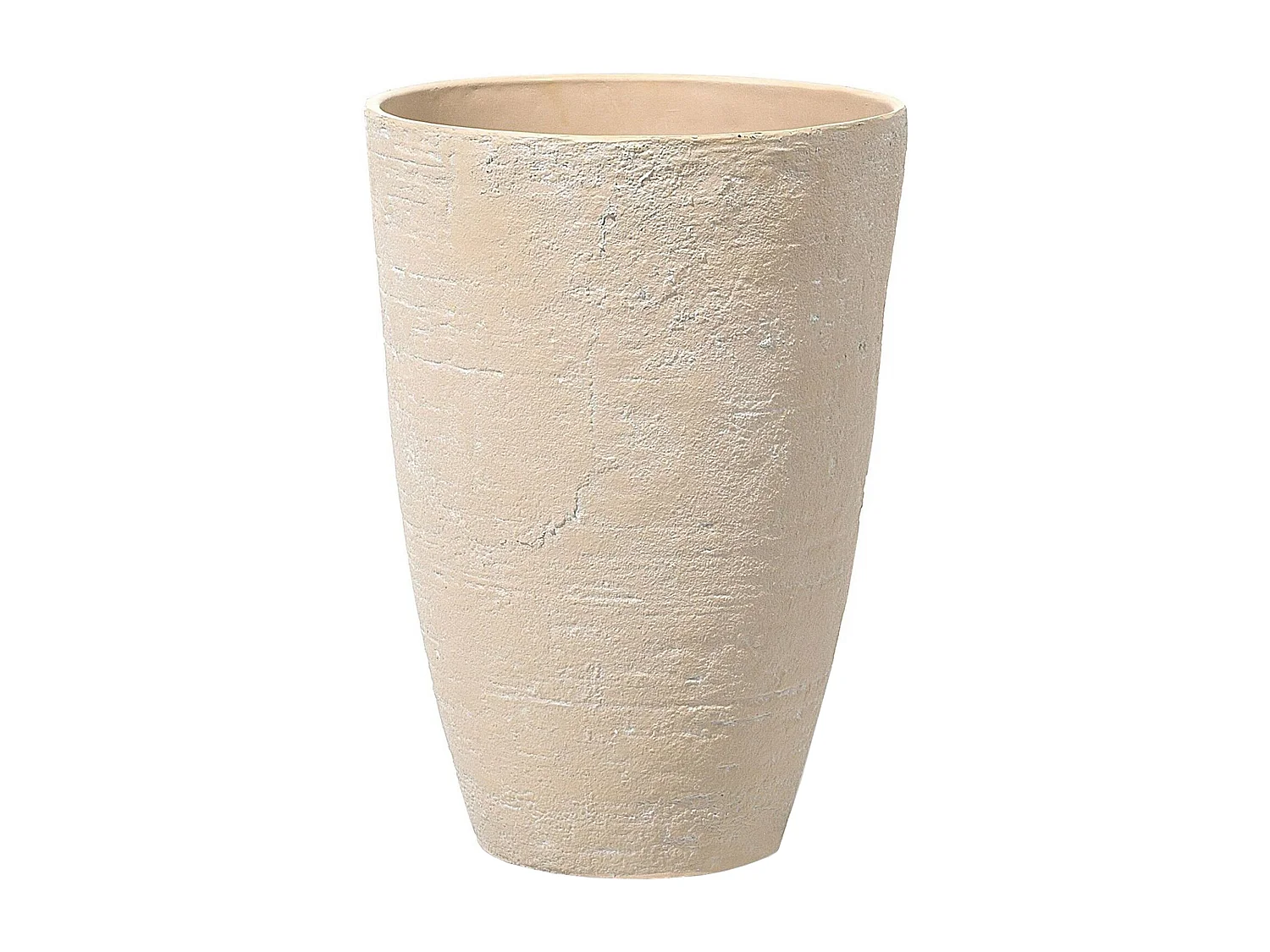 Vaso CAMIA Pedra 43 cm Creme