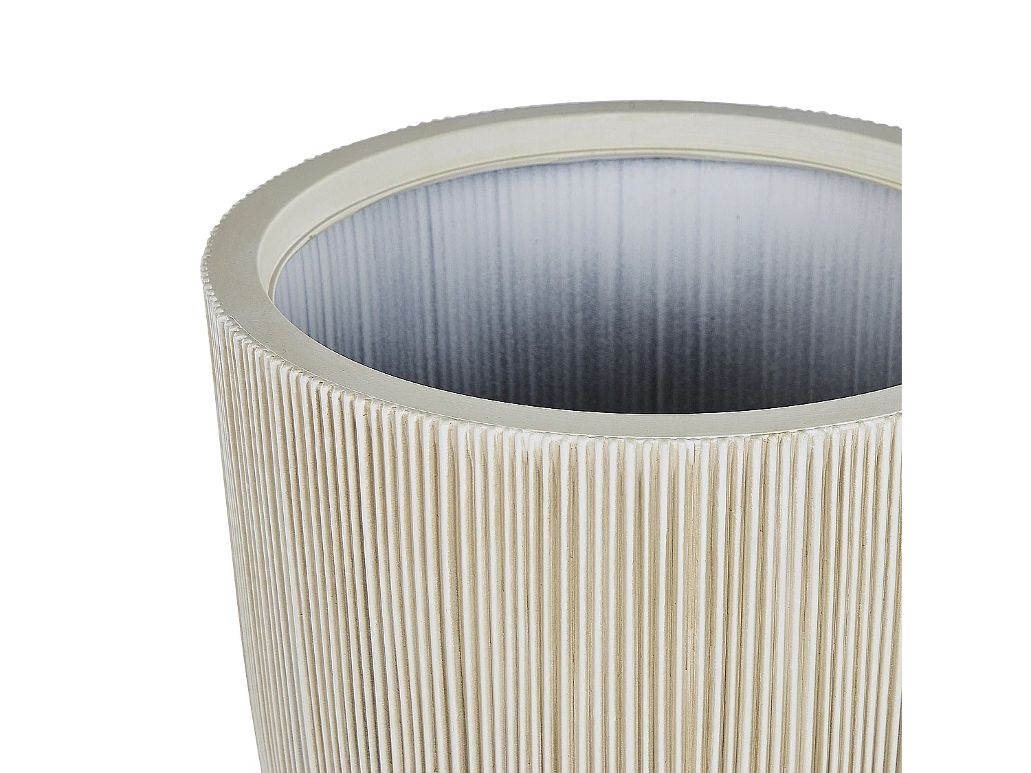 Bloempot CHIOS Kunststof 31 cm Beige