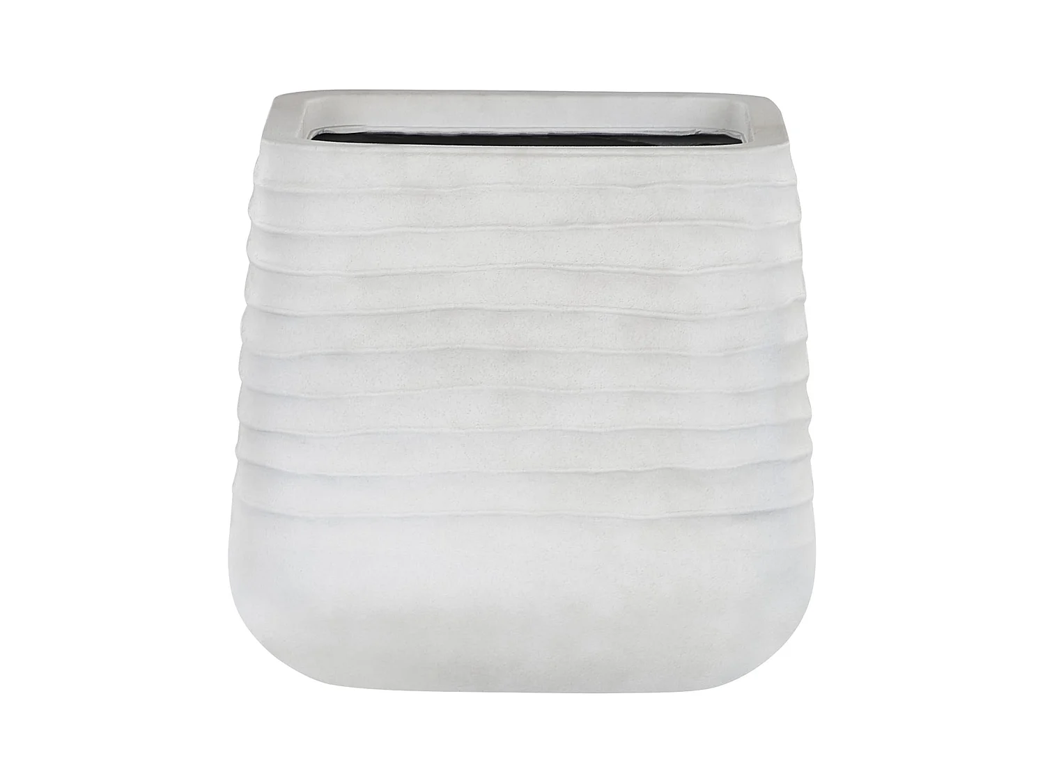 Cache-pot PARIKIA 38 cm Blanc cassé