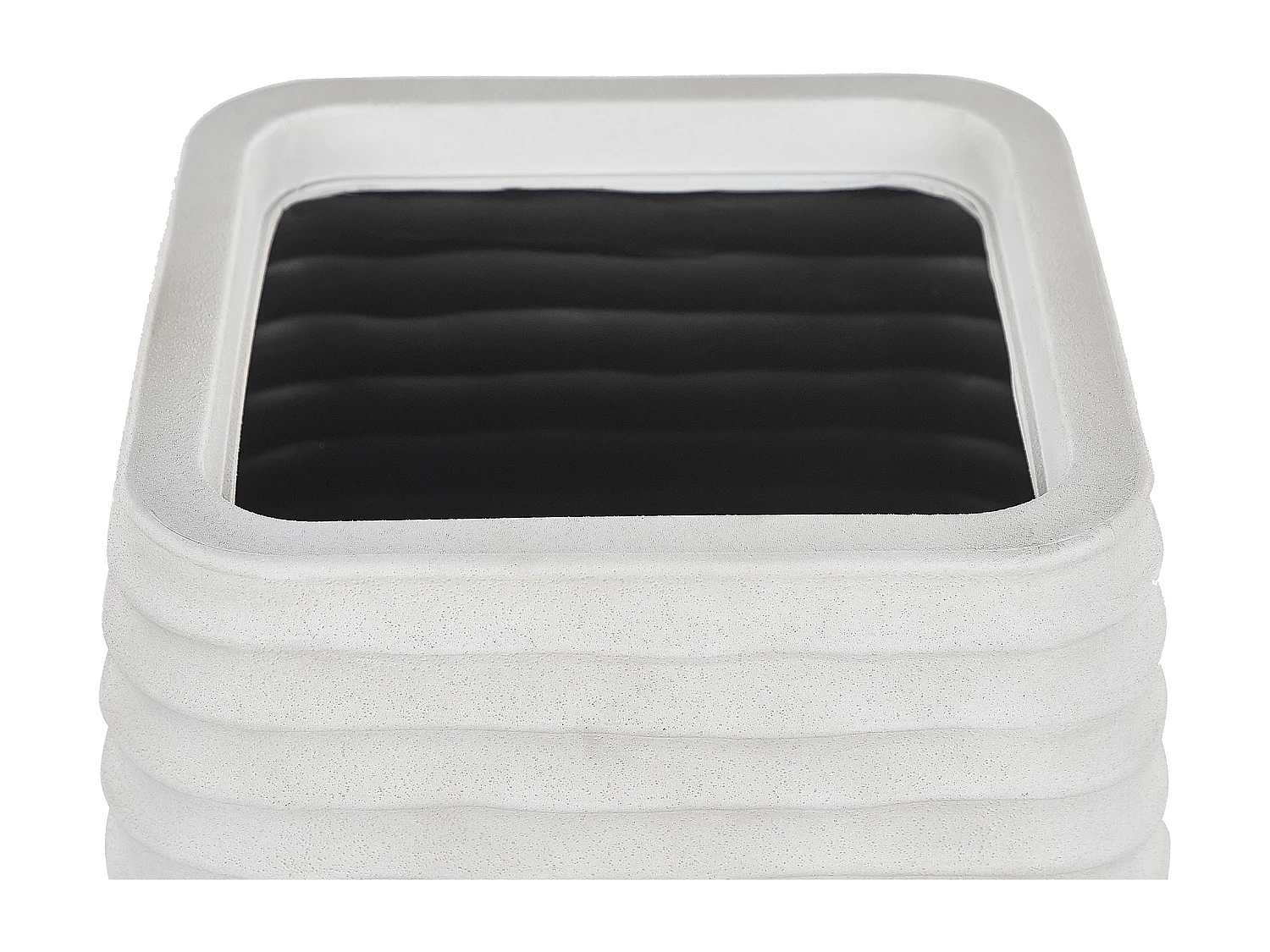 Cache-pot PARIKIA 38 cm Blanc cassé