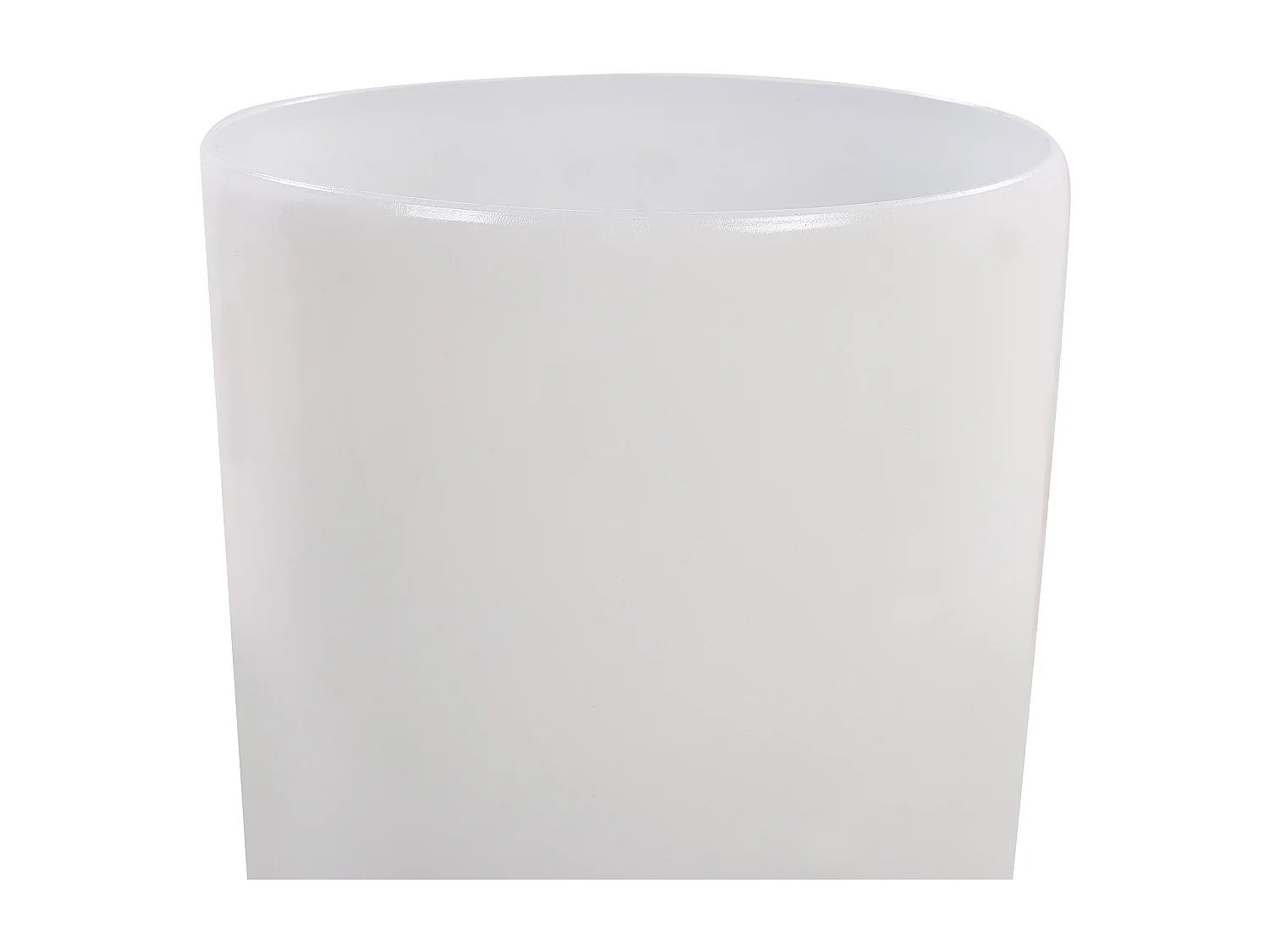 Bloempot TSERIA Steen 32 cm Wit