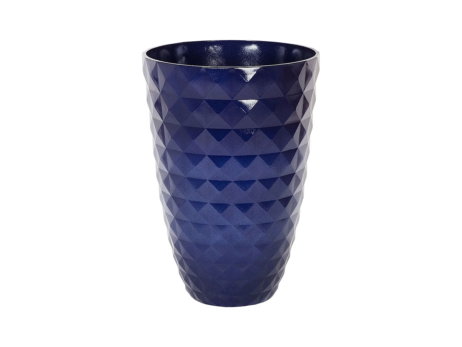 Bloempot FERIZA Steen 35 cm Marineblauw