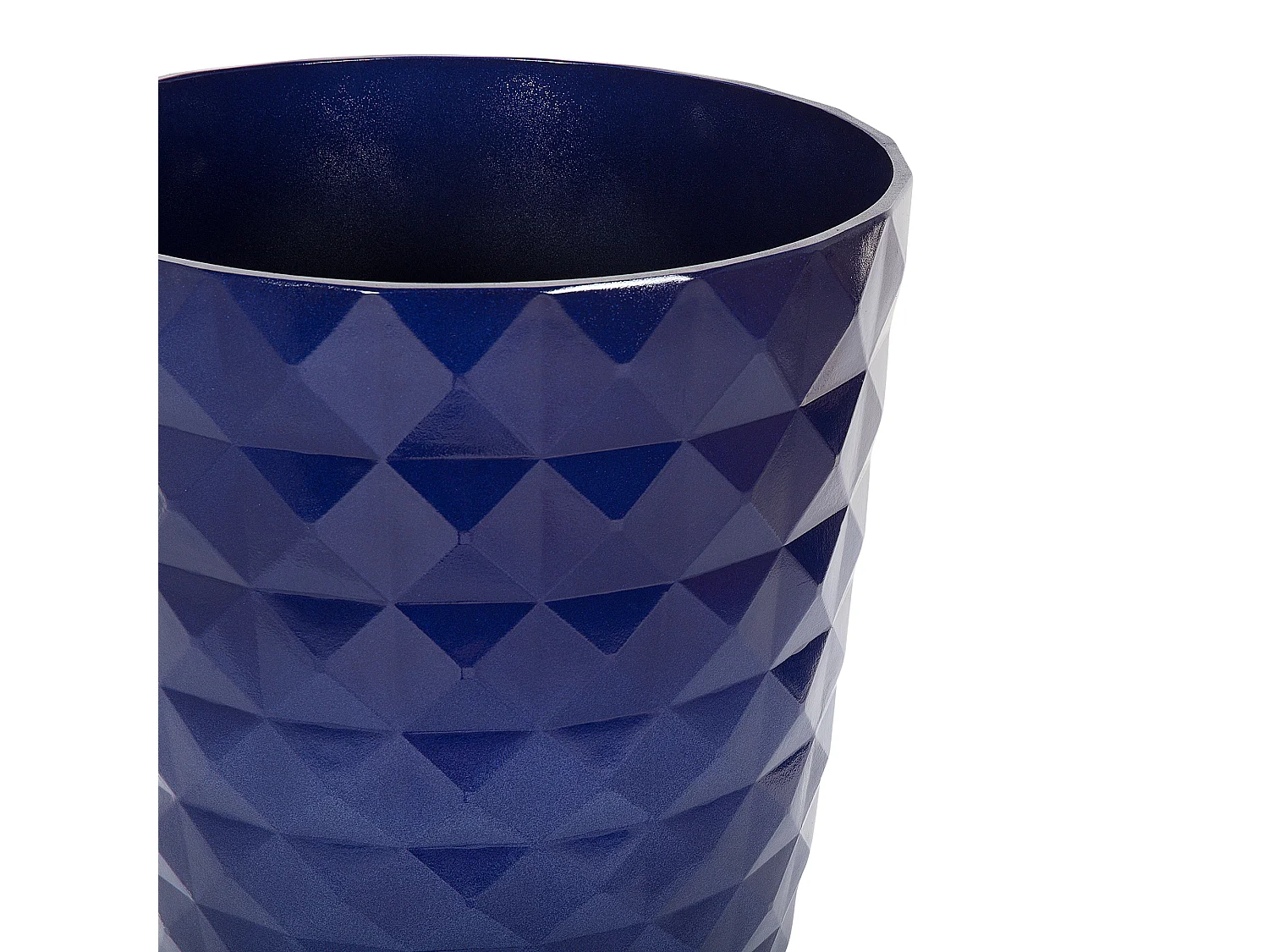 Bloempot FERIZA Steen 35 cm Marineblauw